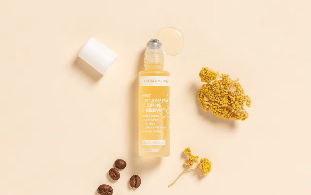 Sérum concentré Contour des yeux 5% Caféine & Hélichryse ANTI CERNES, ANTI POCHES