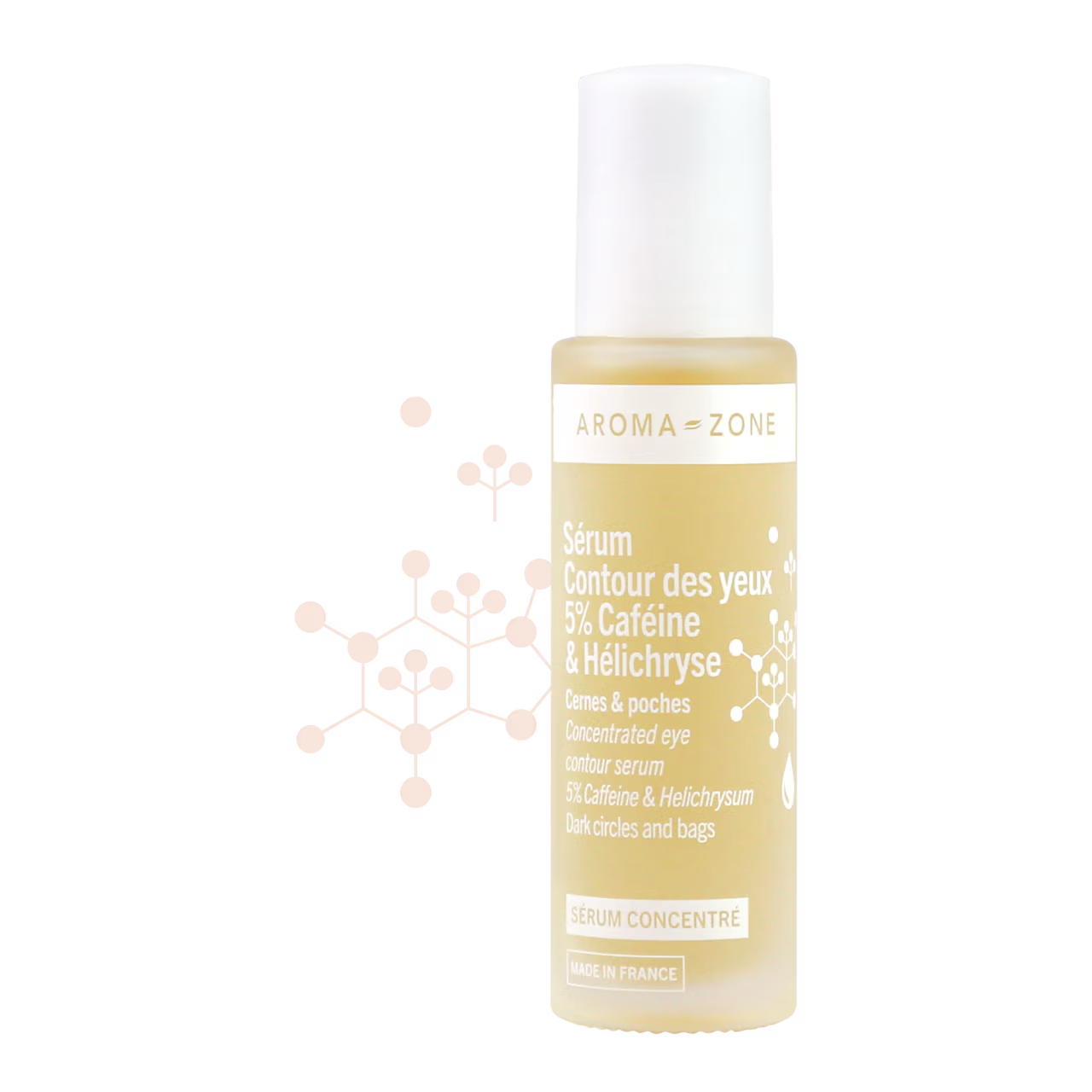 Sérum concentré Contour des yeux 5% Caféine & Hélichryse ANTI CERNES, ANTI POCHES